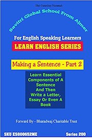 How To Make A Sentence - Part 2 of 2. iClass From Ajmer By Dr Anup