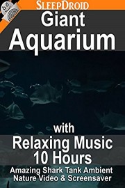 Giant Aquarium with Relaxing Music e Video & Screensaver