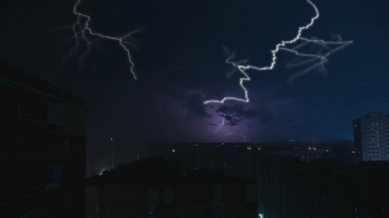 Night Time Thunderstorm