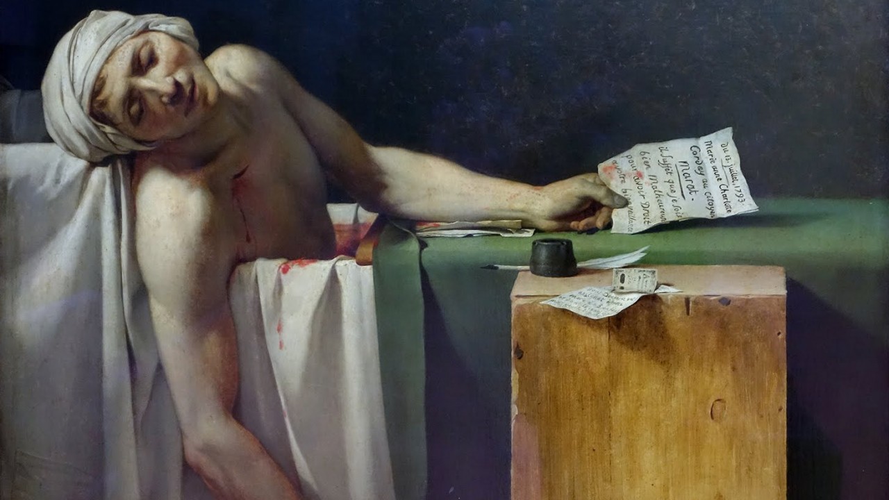 David And The Death Of Marat