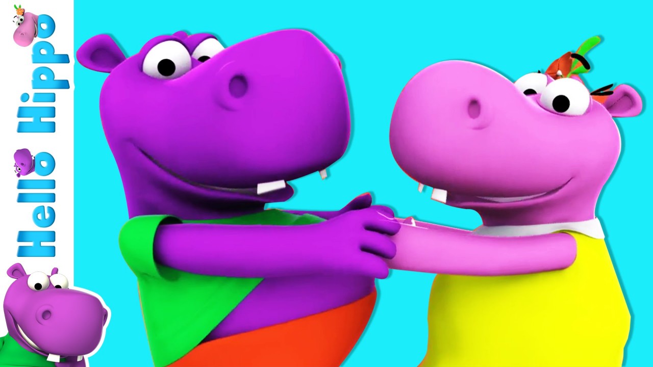 A Happy Day with Hello the Hippo Rhymes!
