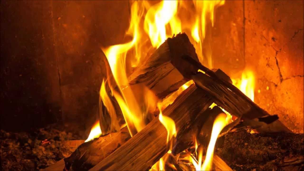 Pure Relaxation Fireplace with Fire Crackling Sounds Ambient Video for Sleep and Studying
