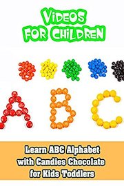 Learn ABC Alphabet with Candies Chocolate for Kids Toddlers