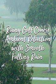 Rainy Golf Course Ambient Relaxation with Smooth Falling Rain
