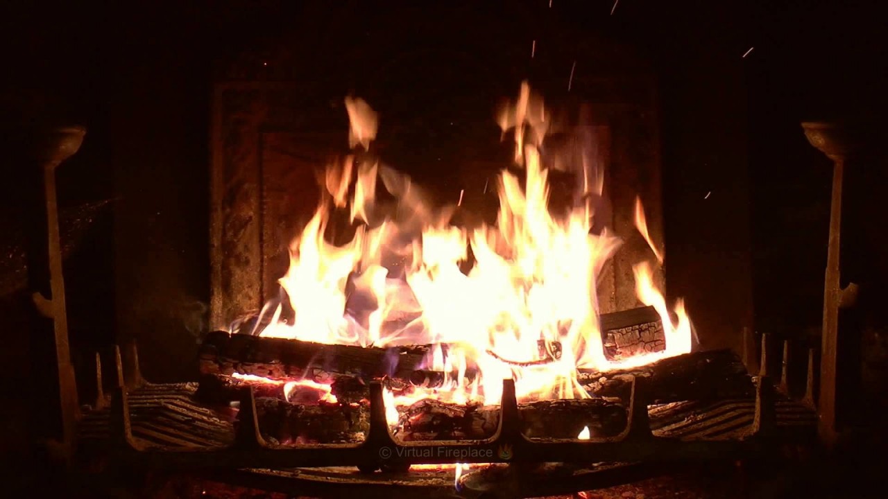 Warm Fireplace Serene Sleep Sounds for Stress and Meditation