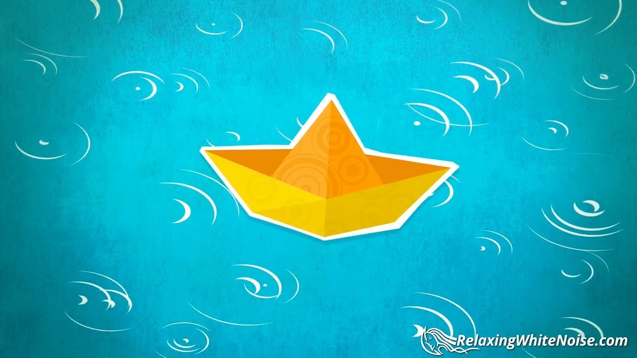 Rain on Lake White Noise 10 Hours - Sleep, Soothe a Baby