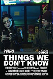 Things We Don't Know
