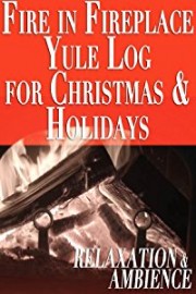 Fire in Fireplace Yule Log for Christmas & Holidays, Relaxation & Ambience