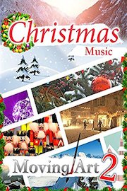 Christmas Music Moving Art 2