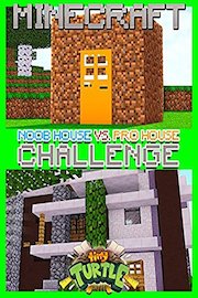 Tiny Turtle - Noob House vs. Pro House Minecraft Challenge!