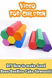 DIY How to make Sand Bees BeeHive Cake Skwooshi