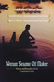 Woman Sesame Oil Maker