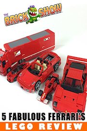 5 Fabulous LEGO Ferrari's!