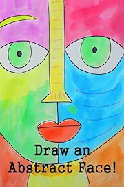 Drawing and Watercolor Painting an Abstract Face