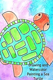 Drawing and Watercolor Painting a Sea Turtle