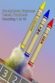 Countdown Crayons Teach Numbers - Counting 1 to 10