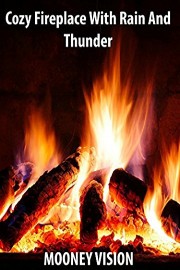 Cozy Fireplace With Rain And Thunder
