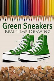 Green Sneakers Real Time Drawing
