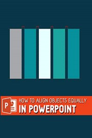 How To Align Objects equally in Powerpoint