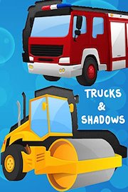 Trucks and Shadows - Trucks, Diggers, Emergency Vehicles, Tractors, Trains and more with names and sounds