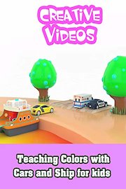 Teaching Colors with Cars and Ship for kids