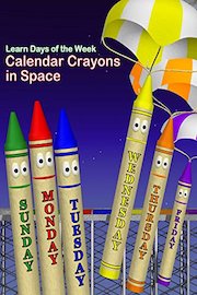 Learn Days of the Week: Calendar Crayons in Space