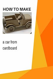 How to make a car from cardboard