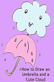 How to Draw an Umbrella and a Cute Cloud