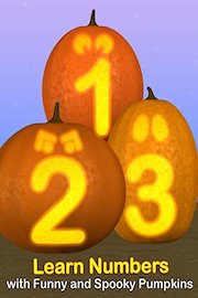 Learn Numbers with Funny and Spooky Pumpkins