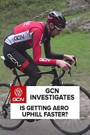 GCN Investigates - Is Getting Aero Uphill Faster?