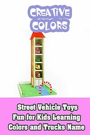 Street Vehicle Toys Fun for Kids Learning Colors and Trucks Name