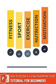 How to design a clean powerpoint slide - Tutorial for beginners