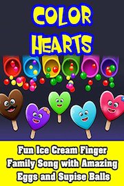 Fun Ice Cream Finger Family Song with Amazing Eggs and Supise Balls