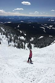 Skiing with Valentine - Big White, Kelowna