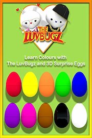 Learn Colours with The LuvBugz and 3D Surprise Eggs