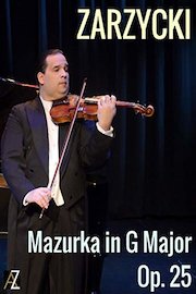 Zarzycki: Mazurka in G Major, Op. 25