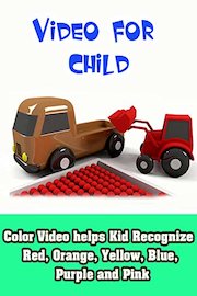 Color Video helps Kid Recognize Red, Orange, Yellow, Blue, Purple and Pink