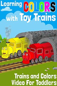 Learning Colors With Toy Trains - Trains and Colors Video For Toddlers