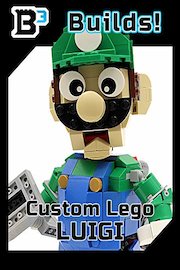 B3 Builds! Custom LEGO Luigi Figure