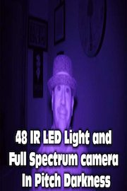 Nightvision made easy with a 48 Infrared LED light