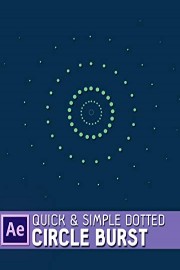Quick & Simple Dotted Circle Burst