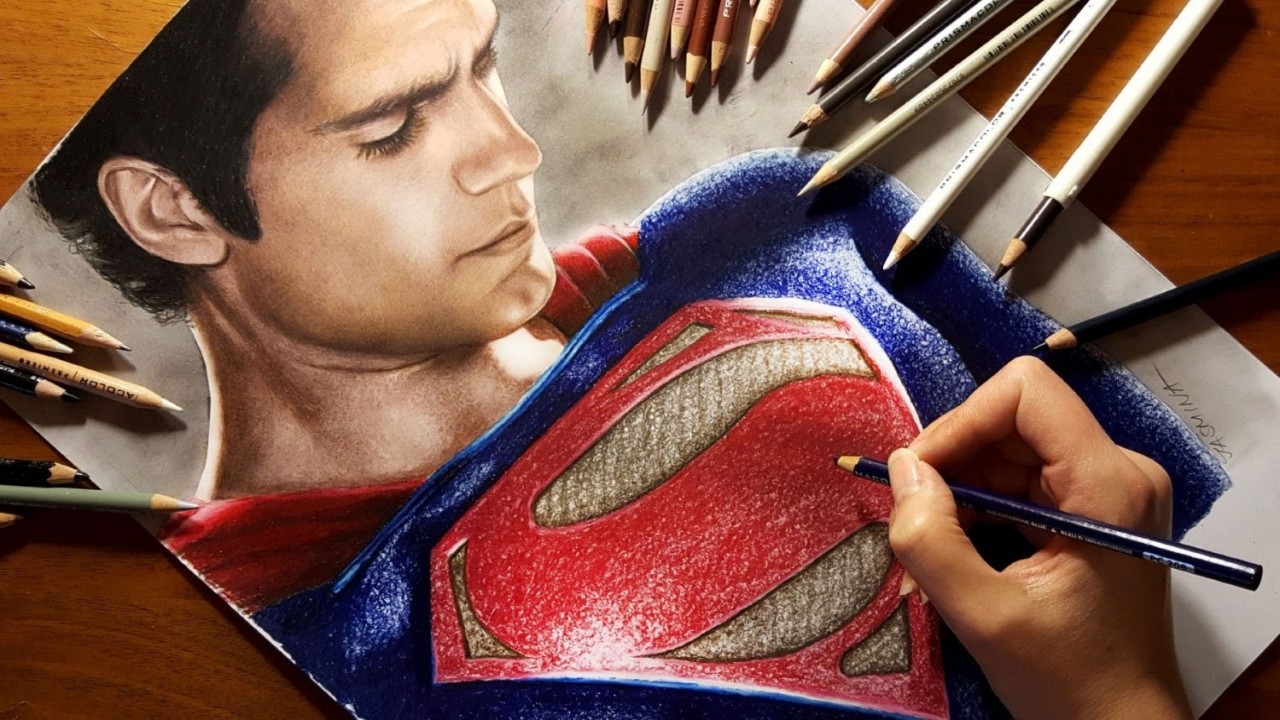 Drawing Superman