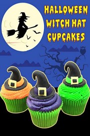 Halloween Witch Hat Cupcakes