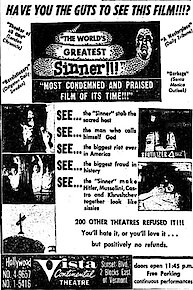 The World's Greatest Sinner