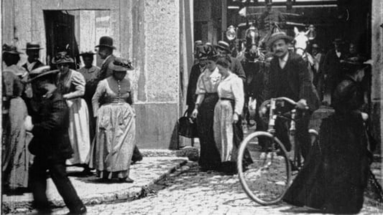 Workers Leaving the Factory