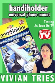 Review: Handiholder universal phone mount - Testing As Seen on TV