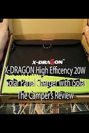 X-DRAGON High Efficency 20W Solar Power Panel Charger with iSolar Review