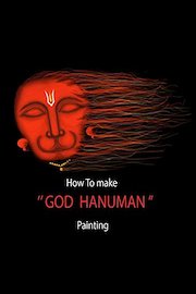 How to make god Hanuman Painting