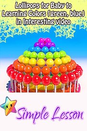 Lollipops for Baby to Learning Colors