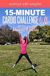 15-Minute Cardio Challenge 6.0 Workout (with weights)